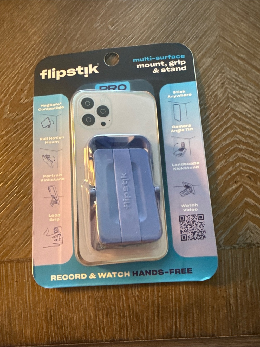 Multi-Surface Mount, Grip & Stand - Blue